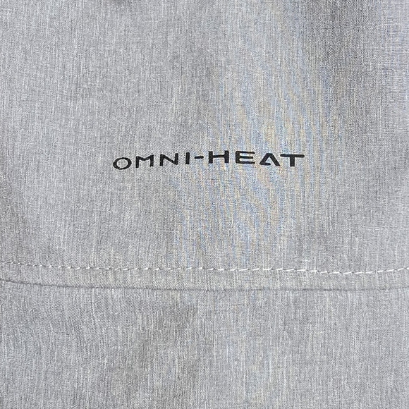 Columbia Omni-heat Men's Heather Gray Hooded Jacket 3XL - Picture 6 of 11